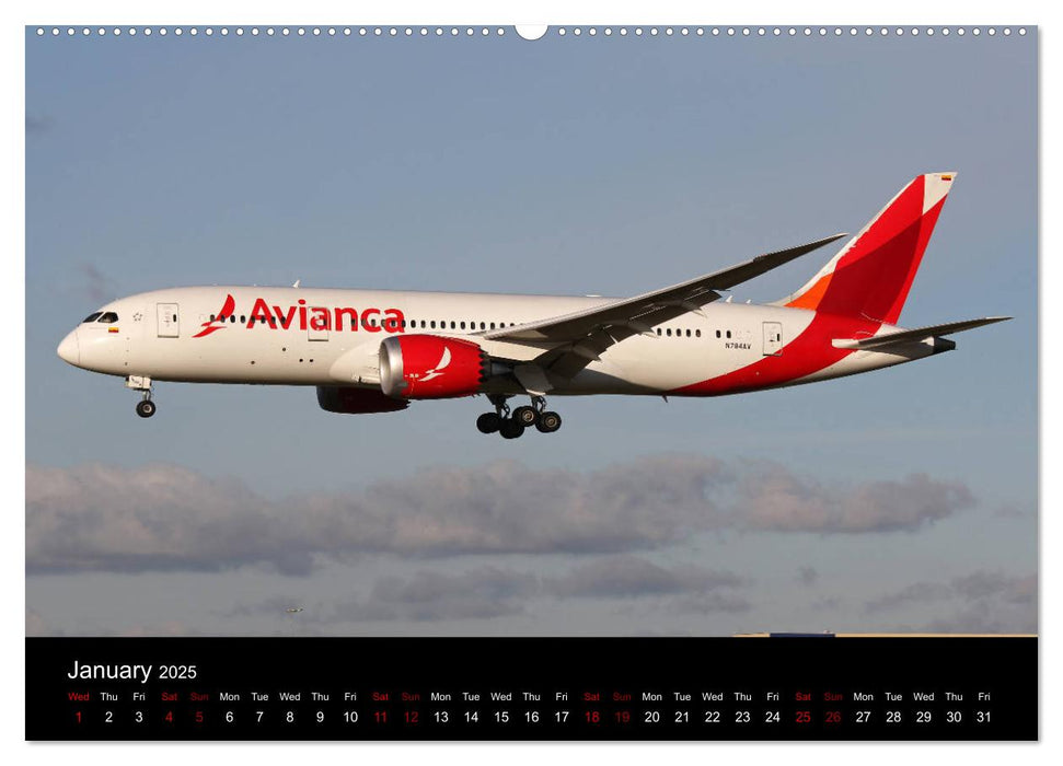 787 - The Dream Liner (CALVENDO Premium-Calendar 2025)