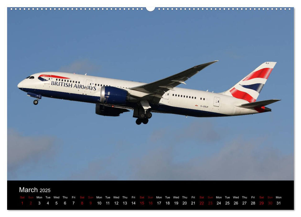 787 - The Dream Liner (CALVENDO Premium-Calendar 2025)