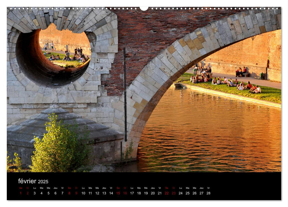 Toulousaine (CALVENDO Calendrier supérieur 2025)