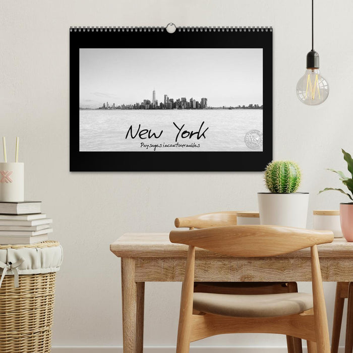 New York - Paysages incontournables (CALVENDO Calendrier mensuel 2025)