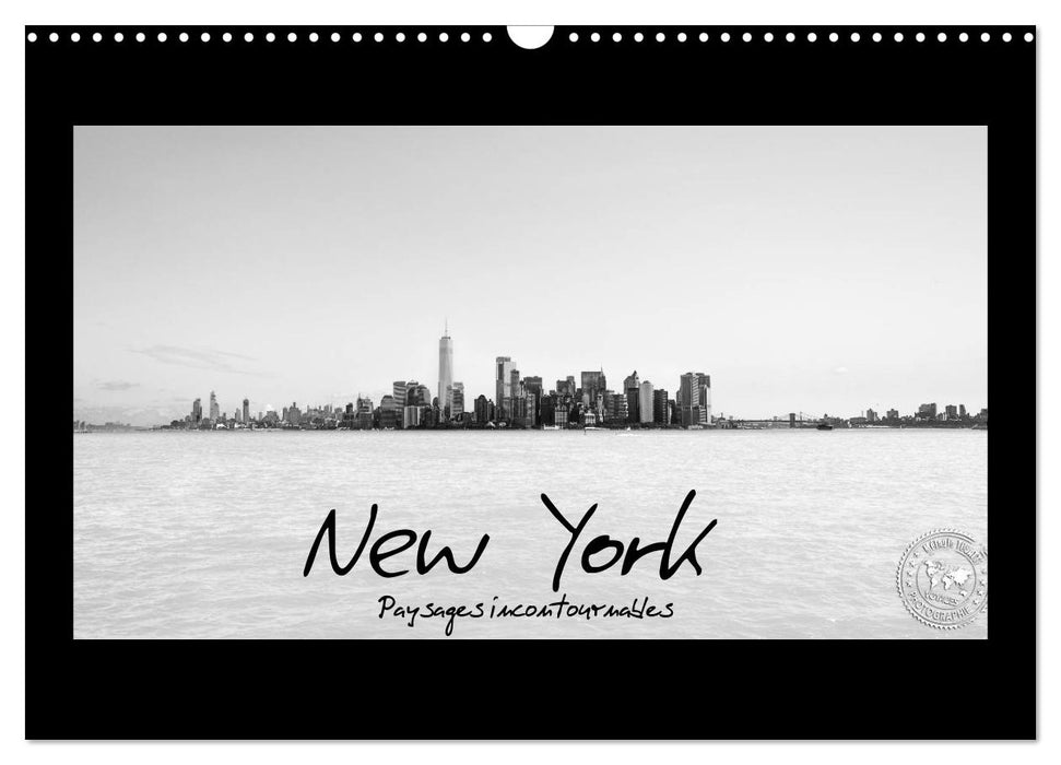 New York - Paysages incontournables (CALVENDO Calendrier mensuel 2025)