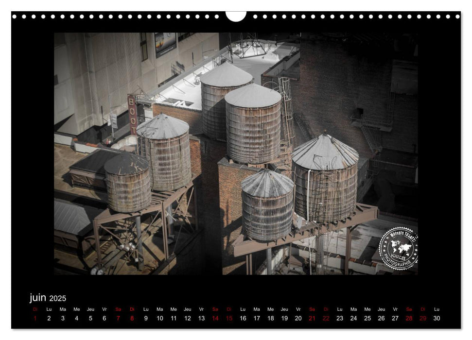 New York - Paysages incontournables (CALVENDO Calendrier mensuel 2025)