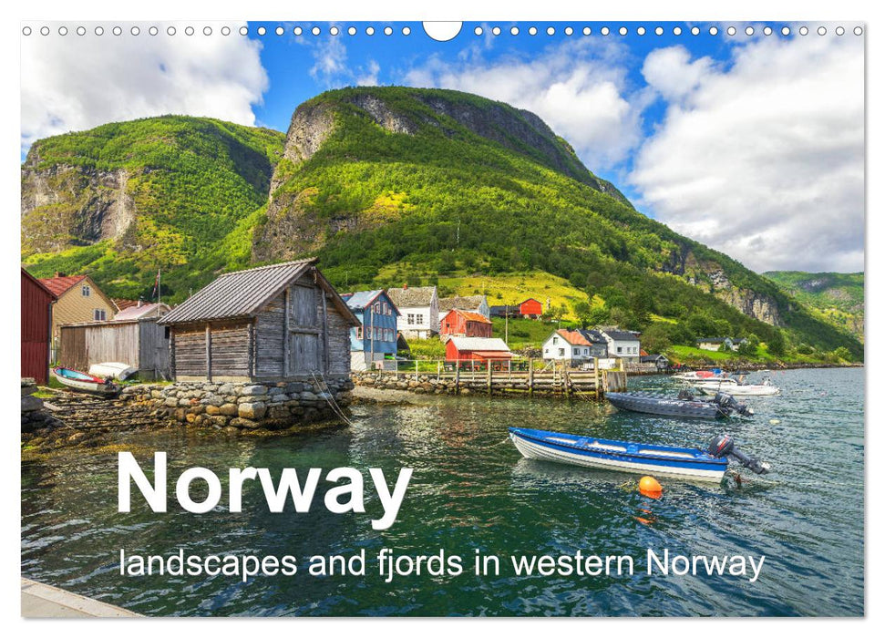 Norway - landscapes and fjords in western Norway (CALVENDO Monthly Calendar 2025)