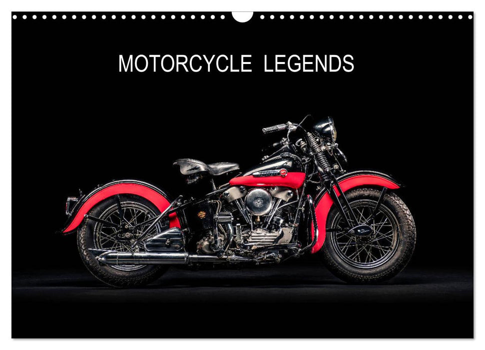 Motorcycle Legends (CALVENDO Monthly Calendar 2025)