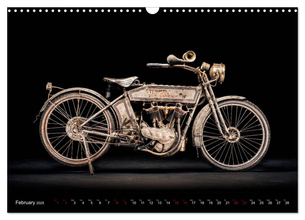 Motorcycle Legends (CALVENDO Monthly Calendar 2025)