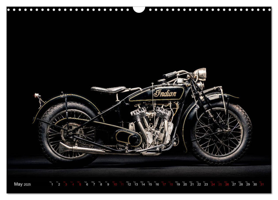 Motorcycle Legends (CALVENDO Monthly Calendar 2025)