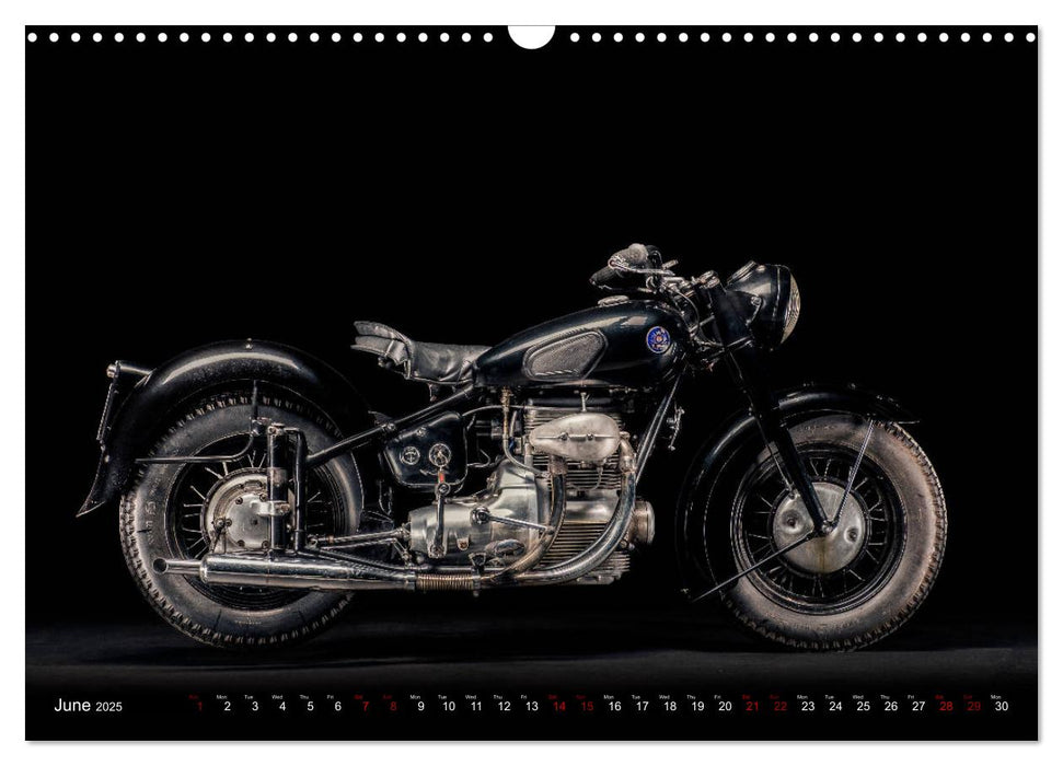 Motorcycle Legends (CALVENDO Monthly Calendar 2025)