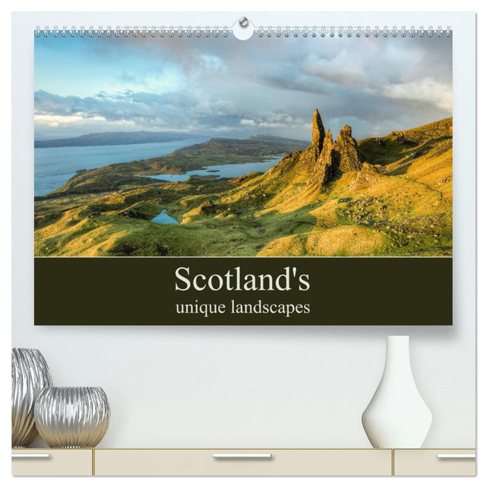 Scotland's unique landscapes (CALVENDO Premium-Calendar 2025)