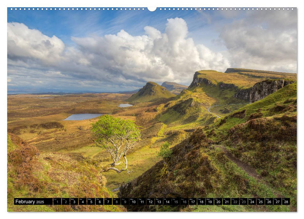 Scotland's unique landscapes (CALVENDO Premium-Calendar 2025)