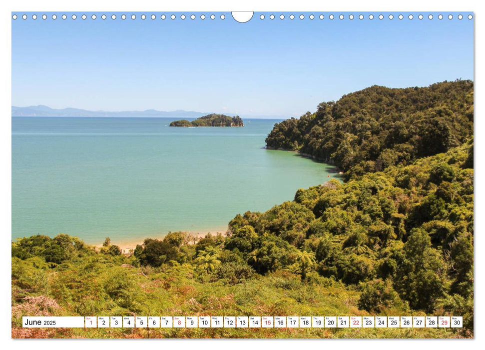 Abel Tasman National Park (CALVENDO Monthly Calendar 2025)