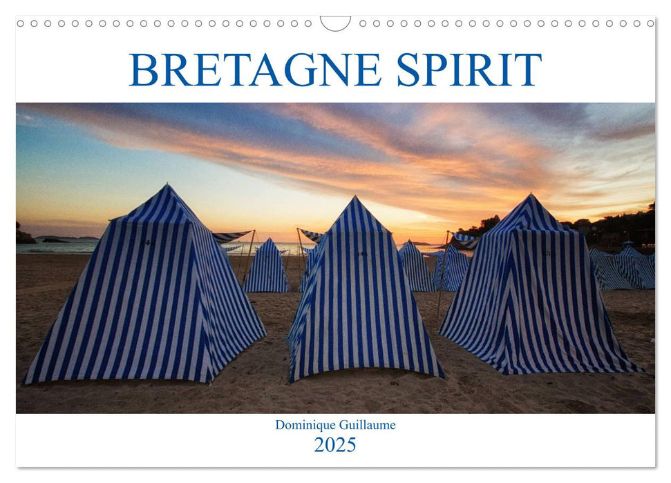 Bretagne Spirit (CALVENDO Calendrier mensuel 2025)