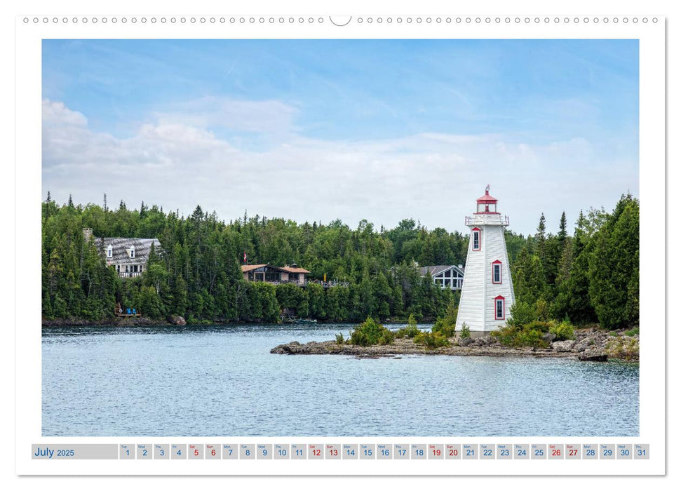 Ontario Canada, Lake Huron and Georgian Bay (CALVENDO Premium-Calendar 2025)