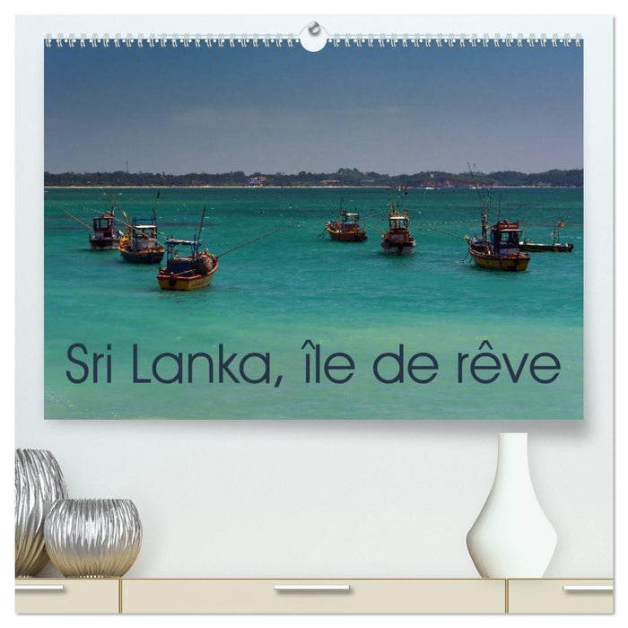 Sri Lanka, île de rêve (CALVENDO Calendrier supérieur 2025)