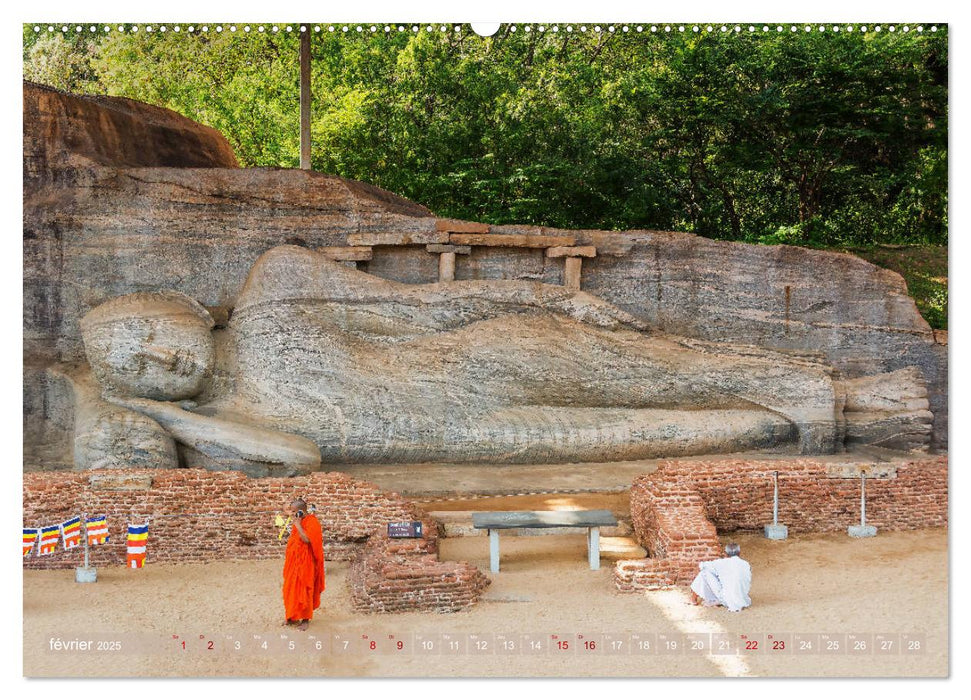 Sri Lanka, île de rêve (CALVENDO Calendrier supérieur 2025)