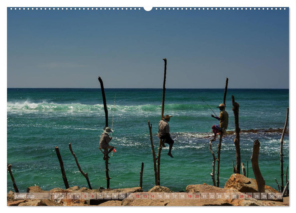 Sri Lanka, île de rêve (CALVENDO Calendrier supérieur 2025)