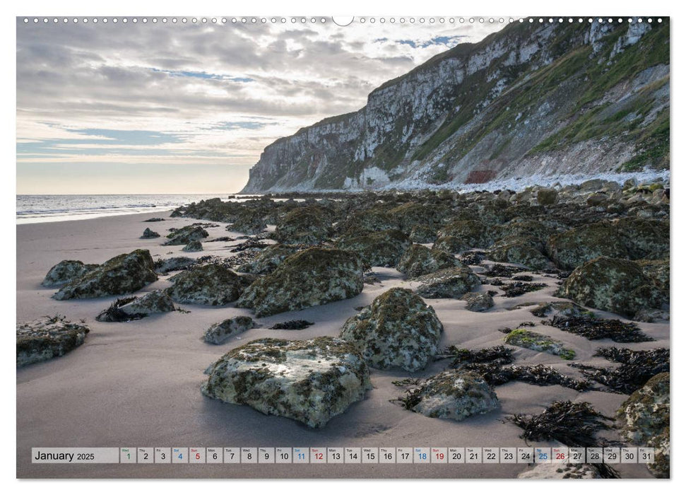 Scenes from the coast of North Yorkshire (CALVENDO Premium-Calendar 2025)