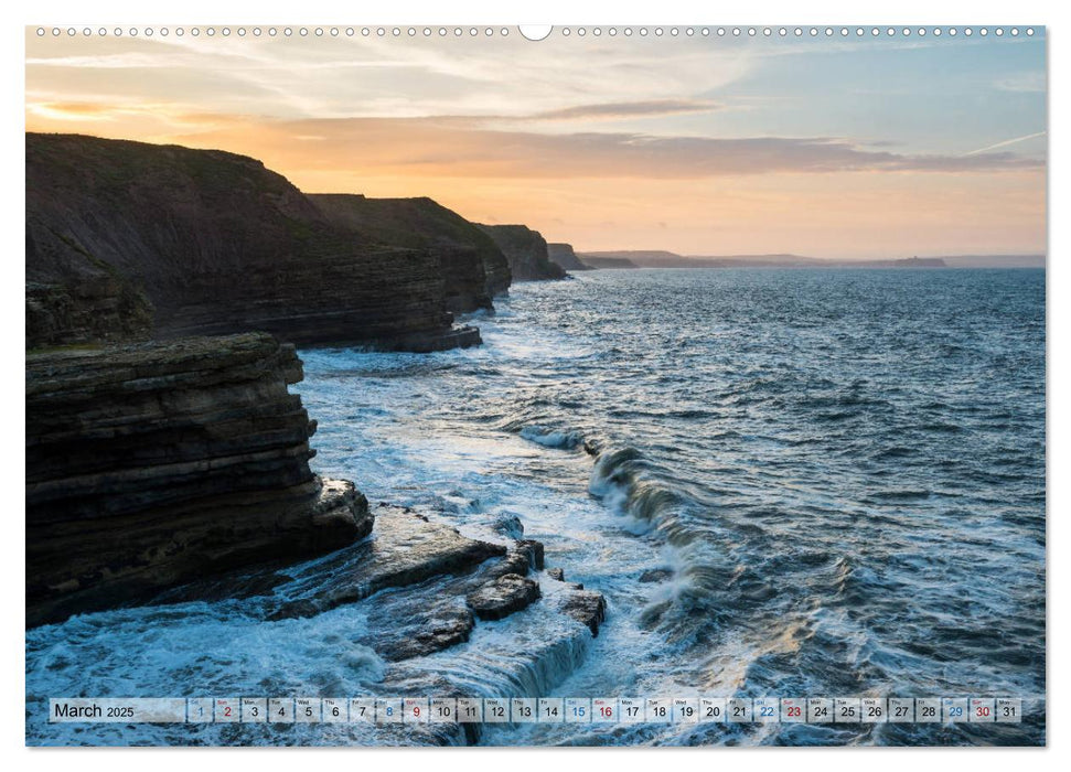 Scenes from the coast of North Yorkshire (CALVENDO Premium-Calendar 2025)