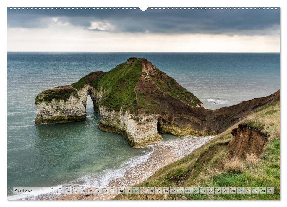 Scenes from the coast of North Yorkshire (CALVENDO Premium-Calendar 2025)