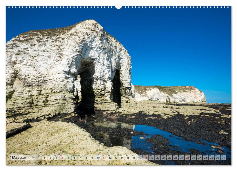 Scenes from the coast of North Yorkshire (CALVENDO Premium-Calendar 2025)