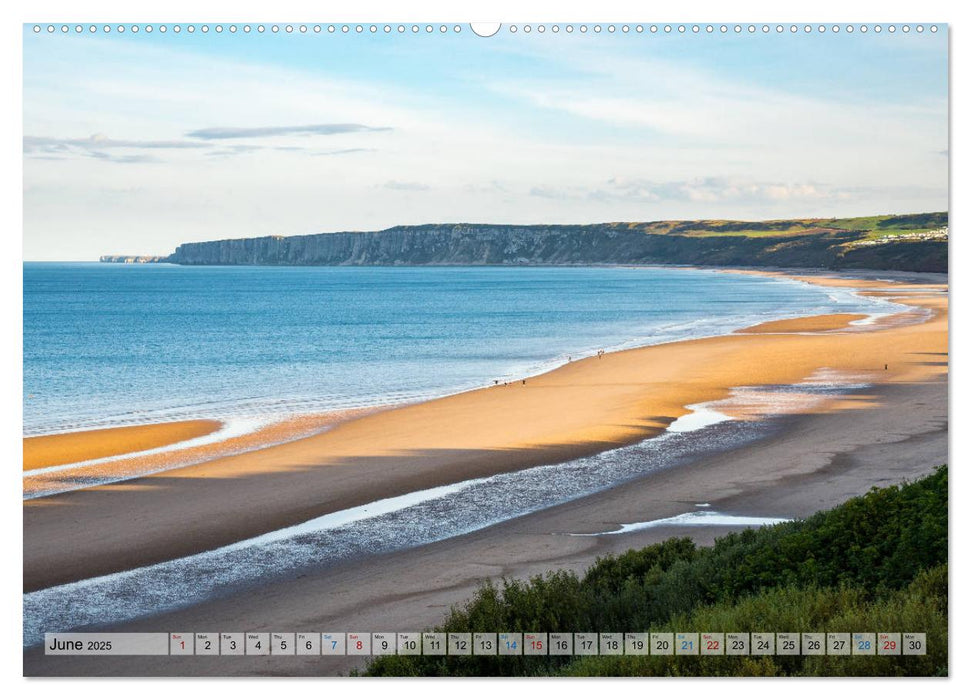 Scenes from the coast of North Yorkshire (CALVENDO Premium-Calendar 2025)