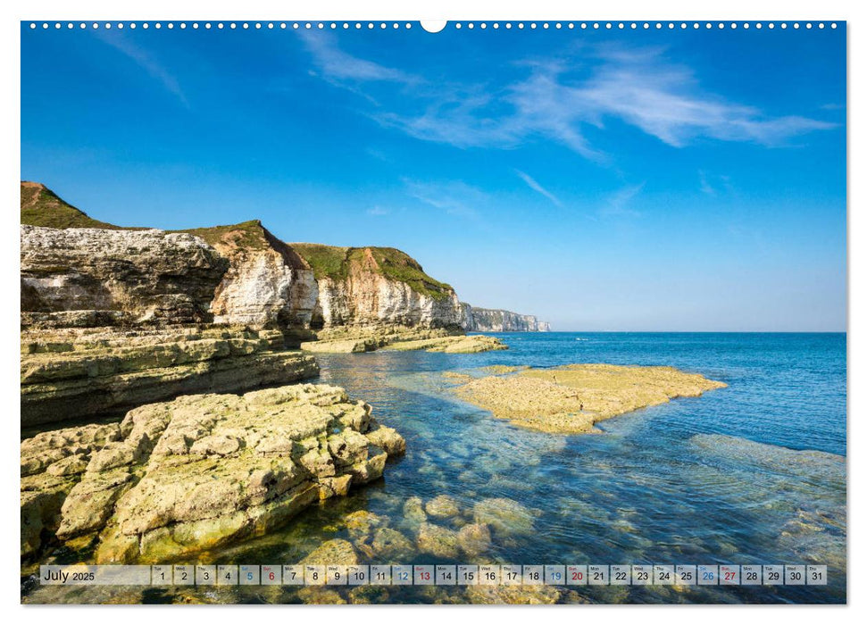 Scenes from the coast of North Yorkshire (CALVENDO Premium-Calendar 2025)