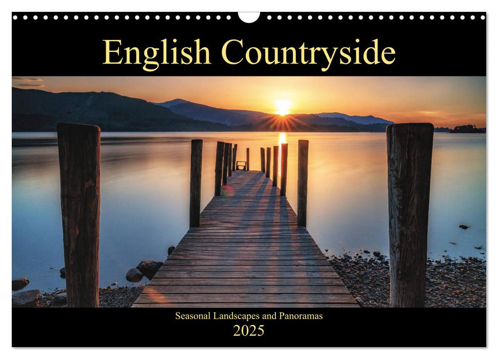 English Countryside (CALVENDO Monthly Calendar 2025)