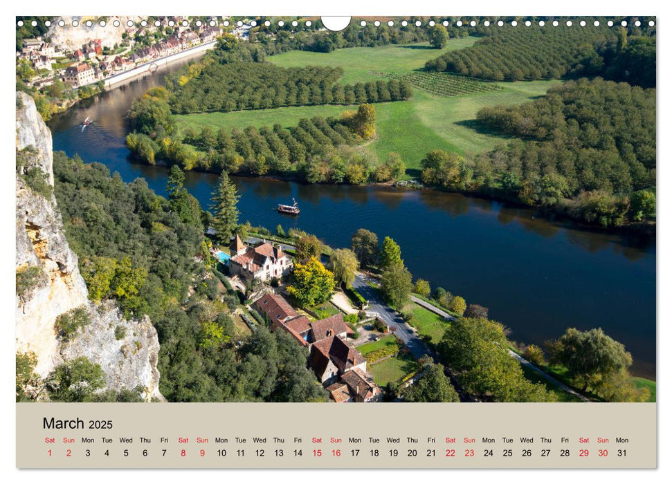 Mystical Dordogne (CALVENDO Monthly Calendar 2025)