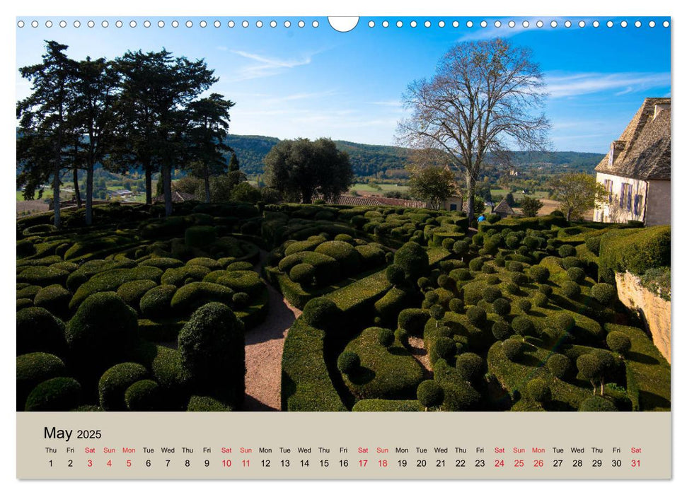 Mystical Dordogne (CALVENDO Monthly Calendar 2025)