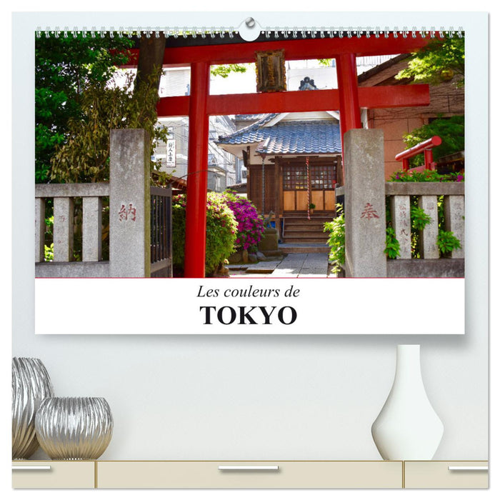 Les couleurs de Tokyo (CALVENDO Calendrier supérieur 2025)