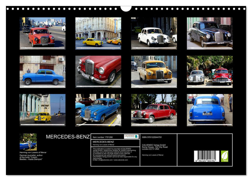 MERCEDES-BENZ (CALVENDO Monthly Calendar 2025)