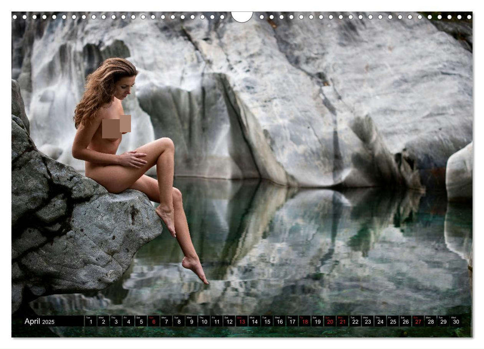 Nudes around the world (CALVENDO Monthly Calendar 2025)