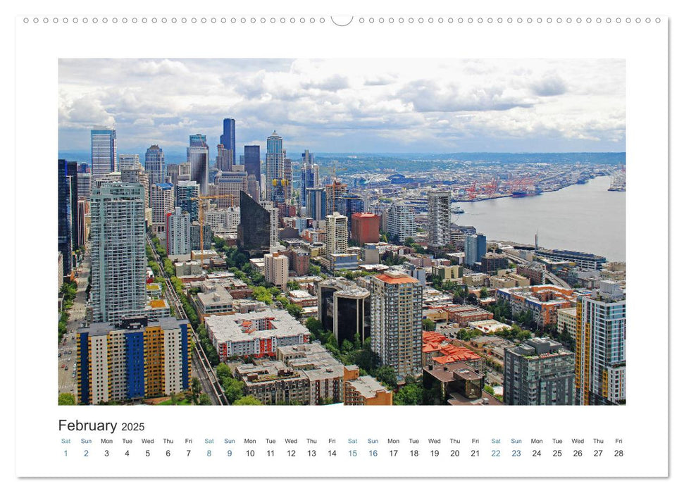 Seattle (CALVENDO Premium-Calendar 2025)