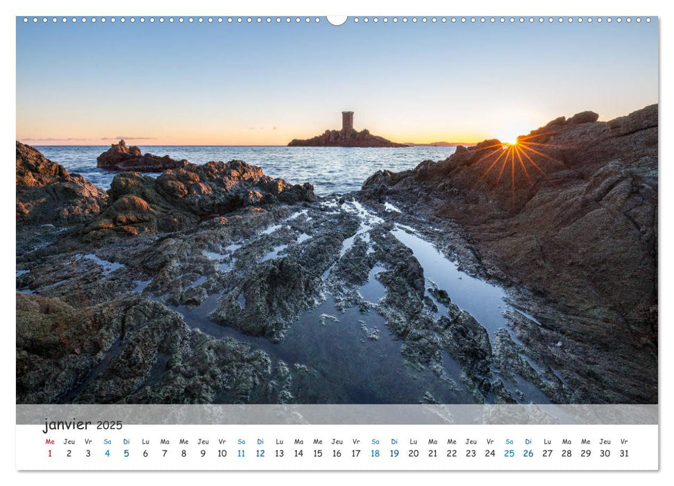 L'île d'Or (CALVENDO Calendrier supérieur 2025)