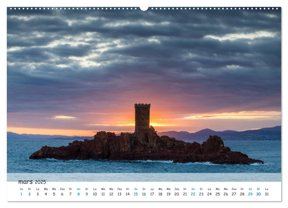 L'île d'Or (CALVENDO Calendrier supérieur 2025)