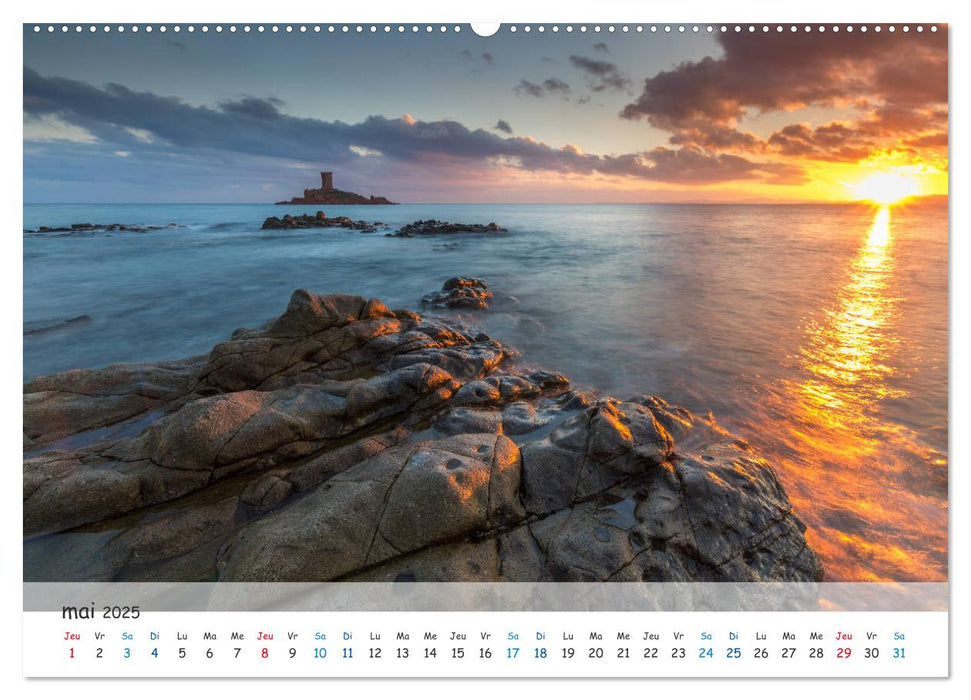 L'île d'Or (CALVENDO Calendrier supérieur 2025)