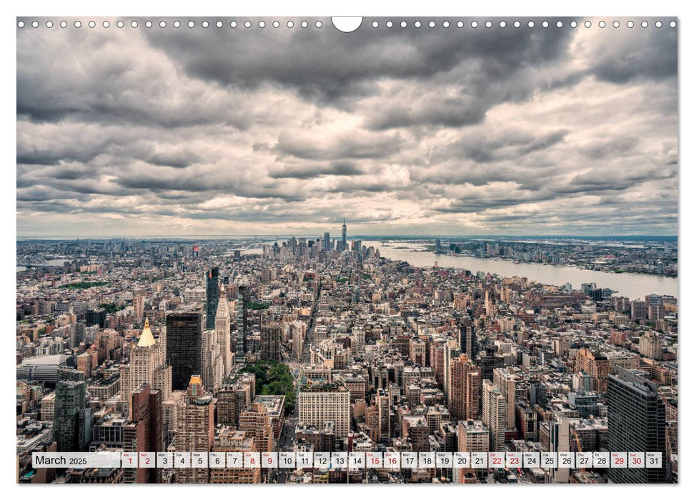 New York City Perspectives (CALVENDO Monthly Calendar 2025)