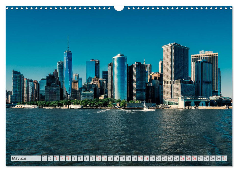 New York City Perspectives (CALVENDO Monthly Calendar 2025)