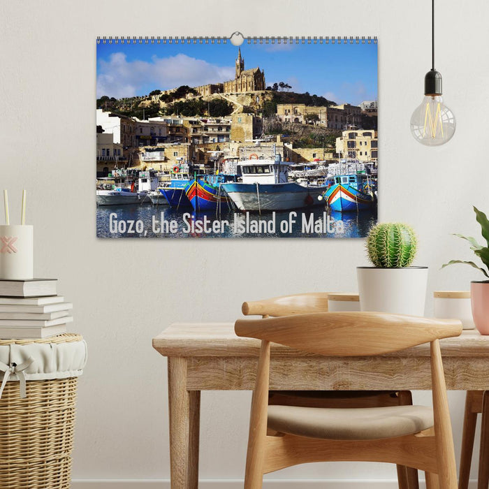 Gozo - Malta's little sister island (CALVENDO Monthly Calendar 2025)