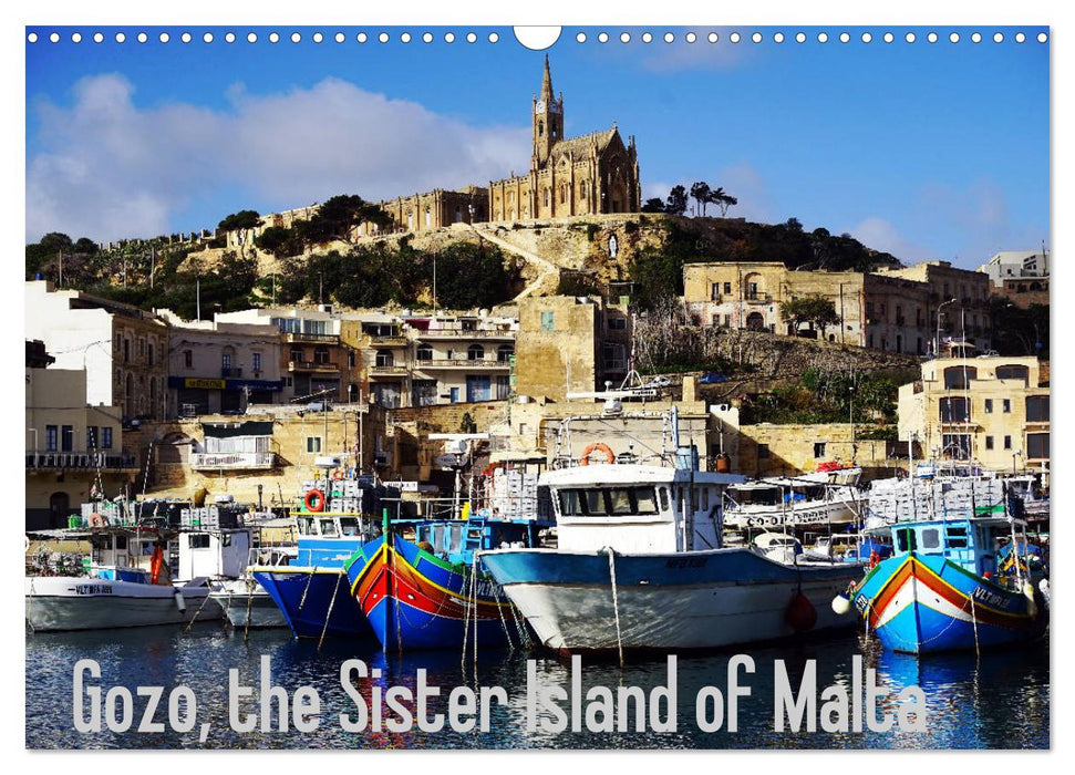 Gozo - Malta's little sister island (CALVENDO Monthly Calendar 2025)