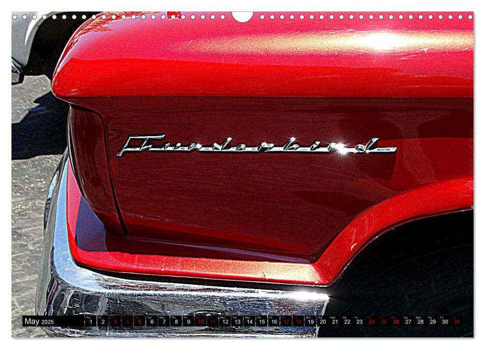 Ford Thunderbird (CALVENDO Monthly Calendar 2025)