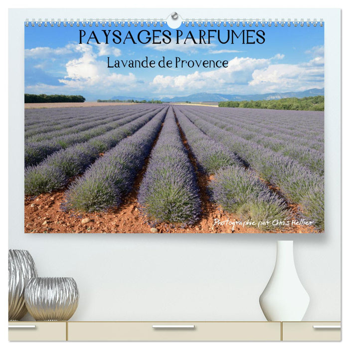 Paysages parfumés - Lavende de Provence (CALVENDO Calendrier supérieur 2025)