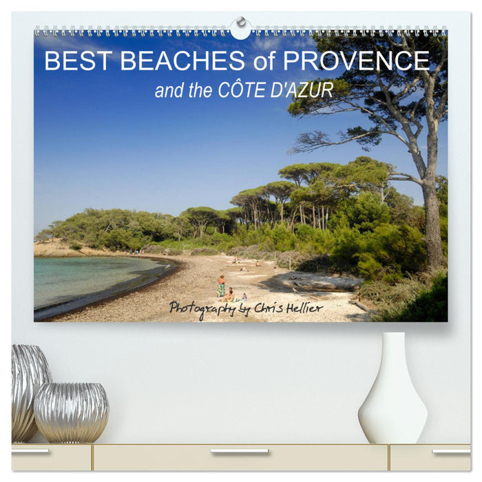 Best Beaches of Provence and the Côte d'Azur (CALVENDO Premium-Calendar 2025)