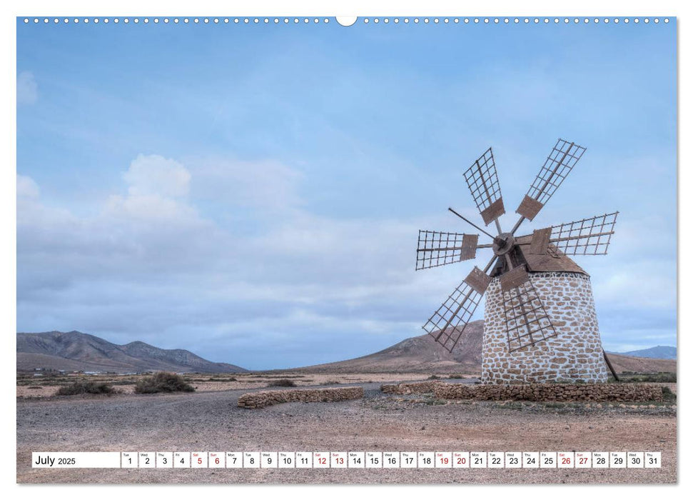 Fuerteventura, the untamed Canary Island (CALVENDO Premium-Calendar 2025)