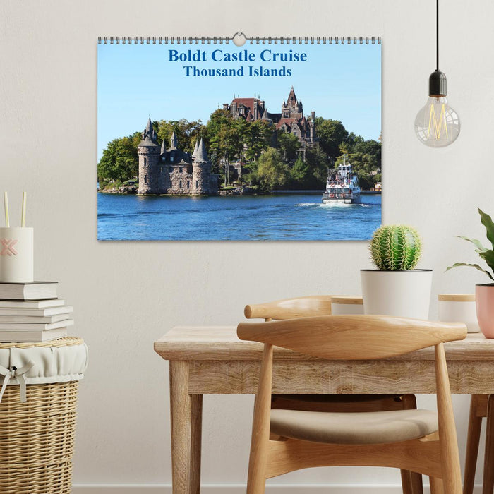 Boldt Castle Cruise Thousand Islands (CALVENDO Monthly Calendar 2025)