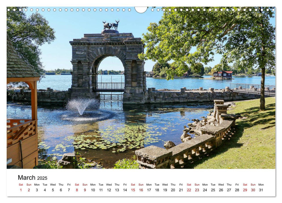 Boldt Castle Cruise Thousand Islands (CALVENDO Monthly Calendar 2025)