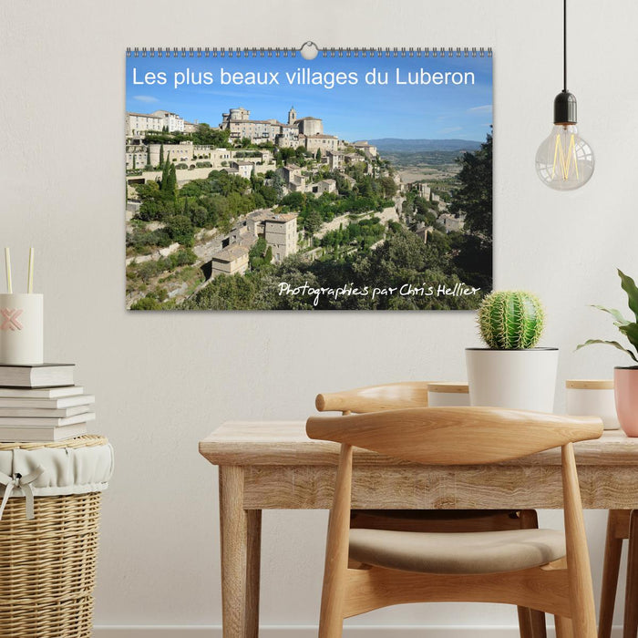 Les plus beaux villages du Luberon (CALVENDO Calendrier mensuel 2025)