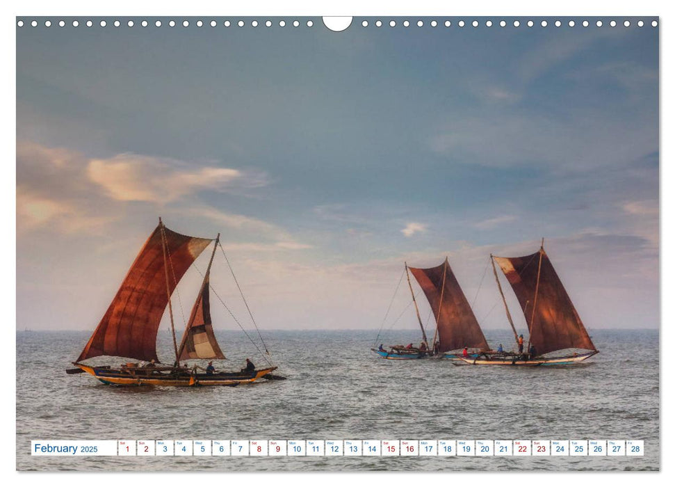 Sri Lanka (CALVENDO Monthly Calendar 2025)