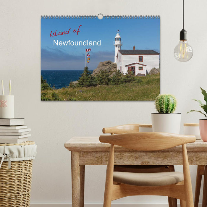 Island of Newfoundland (CALVENDO Monthly Calendar 2025)