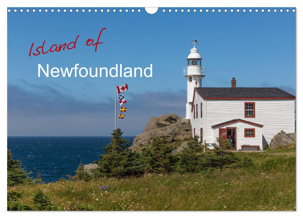 Island of Newfoundland (CALVENDO Monthly Calendar 2025)