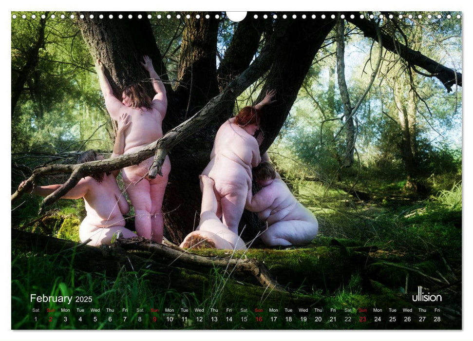 Mothers of earth- life can be so voluptuous (CALVENDO Monthly Calendar 2025)